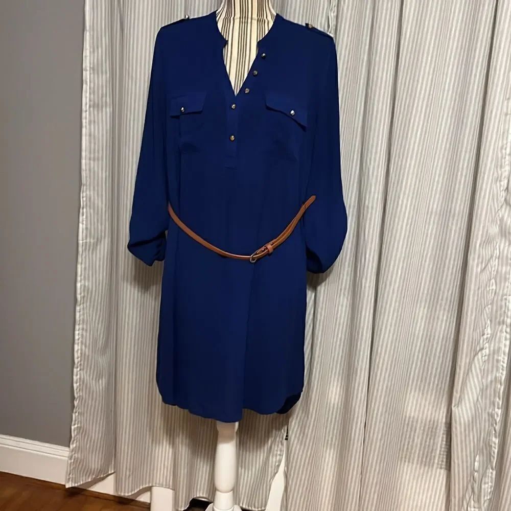 Daniel Rainn Blue Dress